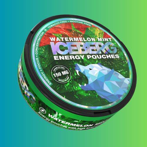 Iceberg Energy Watermelon Pouch Mint 150mg