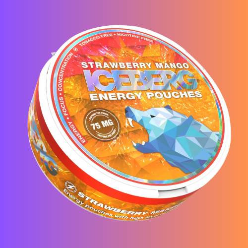 Iceberg Energy Pouch Strawberry Mango 75mg